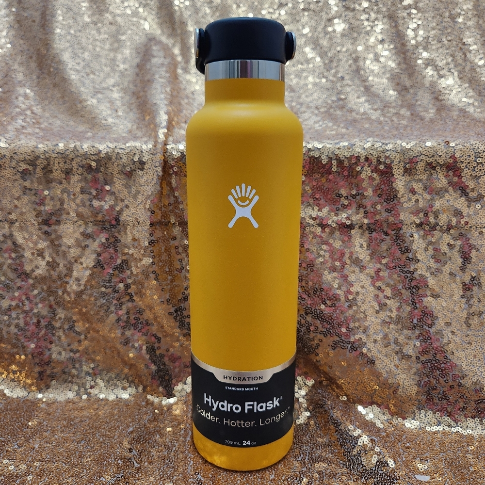Hydro Flask Orange Water Bottle